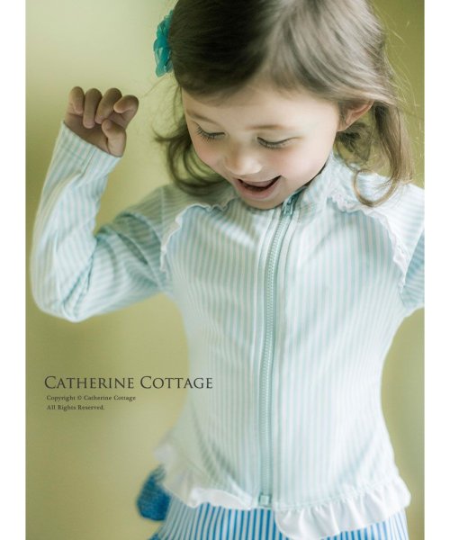 Catherine Cottage(キャサリンコテージ)/スタンドカラーラッシュガード/img07