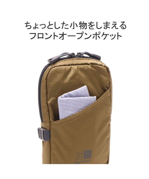 Karrimor(カリマー)/ カリマー ポーチ 小物入れ Karrimor 小さめ 小さい リュック 取り付け かわいい 軽量 軽い アウトドア 登山 ナイロン スマホポーチ 501069/img03