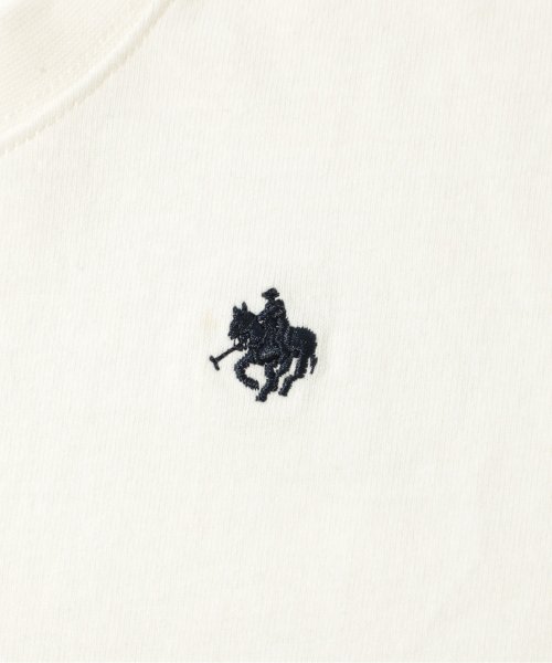 POLO BCS(ポロ　ビーシーエス)/◎別注コラボアイテム◎【POLO BCS / ポロ・ビーシーエス】USコットン オーバーサイズ ワンポイント 刺繍 Tシャツ ユニセックス 半袖 クルーネック/img40