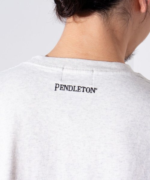 GLOSTER(GLOSTER)/【PENDLETON/ペンドルトン】ベアープリントTシャツ 刺繍 ワンポイントロゴ/img34