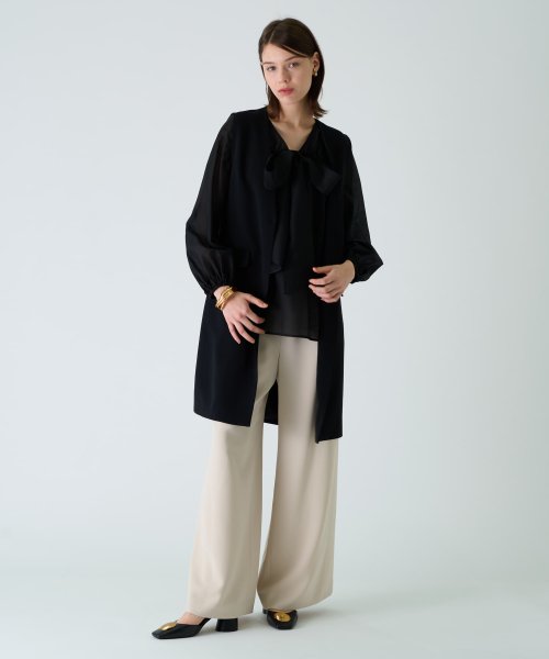 Leilian(レリアン)/【セットアップ対応商品】ロングベスト【NEW FORMAL】/img12