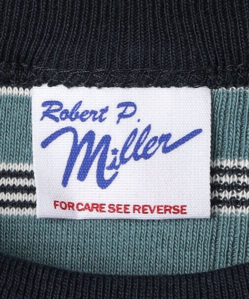 green label relaxing(グリーンレーベルリラクシング)/＜Robert P. Miller＞ボーダー 5分袖 プルオーバー カットソー Tシャツ/img26