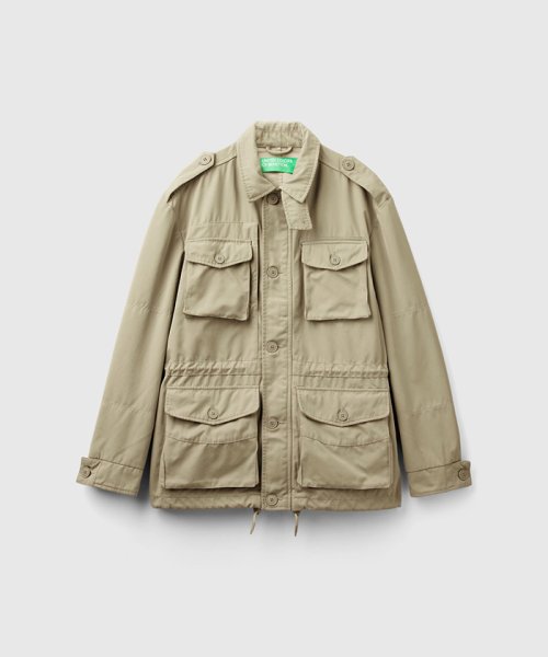 BENETTON (mens)(ベネトン（メンズ）)/4ポケットミリタリージャケット/img04