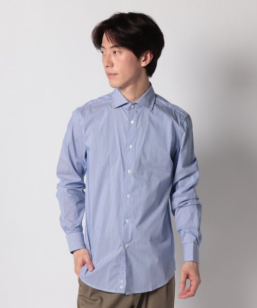 BENETTON (mens)(ベネトン（メンズ）)/ストレッチスリムフィットストライプ長袖シャツ/img04