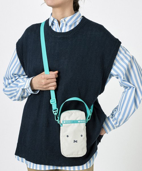 LeSportsac(LeSportsac)/MINI PHONE CROSSBODYミッフィーアイボリーフォーンクロスボディ/img08