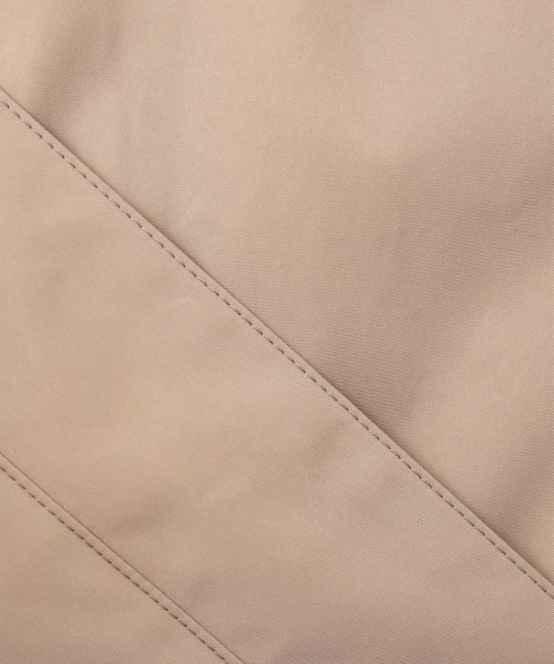 【洗える・撥水】マイクロタフタ フーデッド ショート コート  G1900290816(14414円)