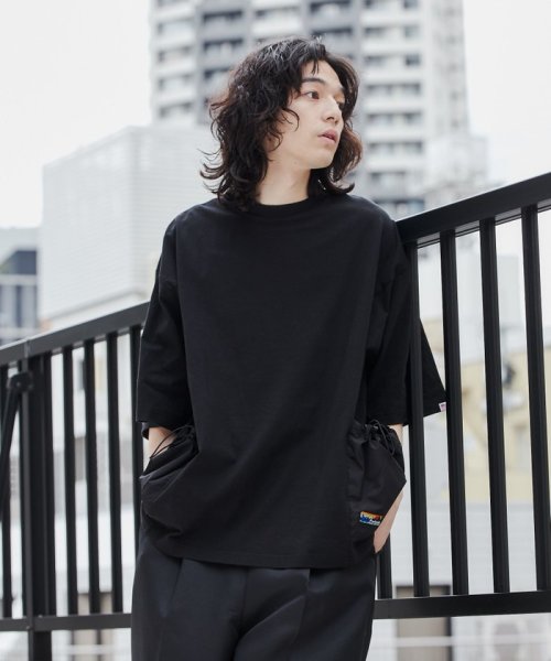 coen(coen)/＜Parknik＞サイドポケットビッグTシャツ/img11