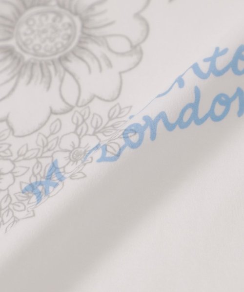 MACKINTOSH LONDON(MACKINTOSH LONDON（レディース）)/【婦人画報掲載】【BIBURY FLOWER】ハイゲージスムースバイブリーフラワープリントTシャツ/img10