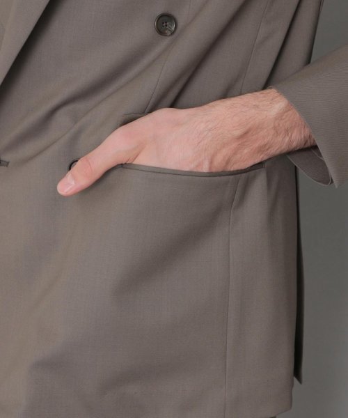 【LEON掲載】ウールストレッチツイル4Bジャケット 
