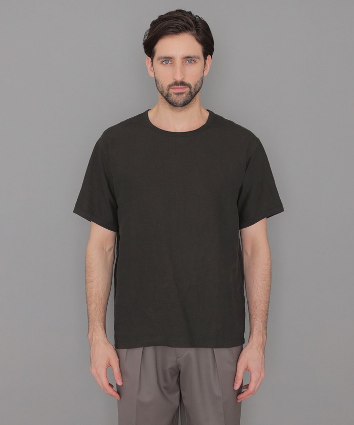 高密度リネンTシャツ(506002895)｜HANKYU MEN'S / 阪急メンズ