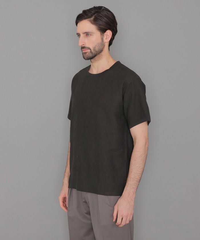 高密度リネンTシャツ(506002895)｜HANKYU MEN'S / 阪急メンズ
