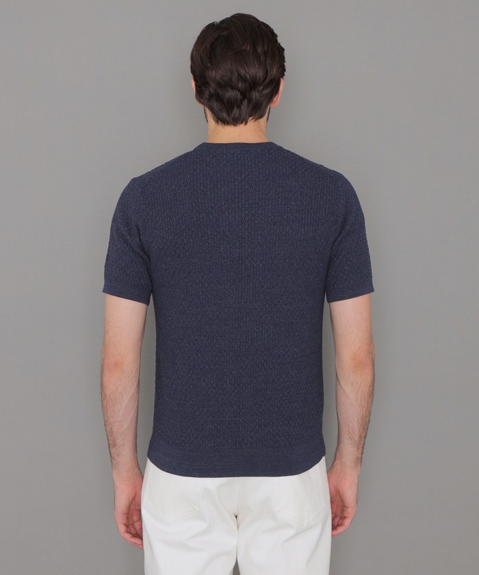 美品 L マッキントッシュロンドン 交編サマーニットTシャツ コットン 半袖 交編サマーニットTシャツ(506002898)｜HANKYU MEN'S / 阪急メンズ