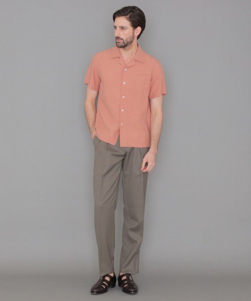 【LEON掲載】ウールストレッチツイルトラウザーズ 