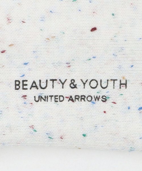 BEAUTY&YOUTH UNITED ARROWS(ビューティーアンドユース　ユナイテッドアローズ)/ネップ ソックス/img02