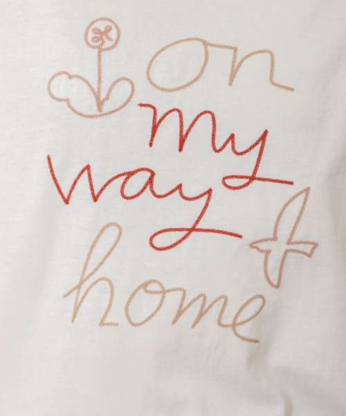 POU DOU DOU(プードゥドゥ)/on my way home刺繍Tシャツ/img21