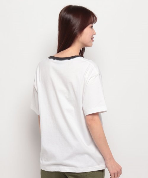 RUSTY(ラスティ（レディース）)/【RUSTY】LADYSハンソデ Tシャツ/img02