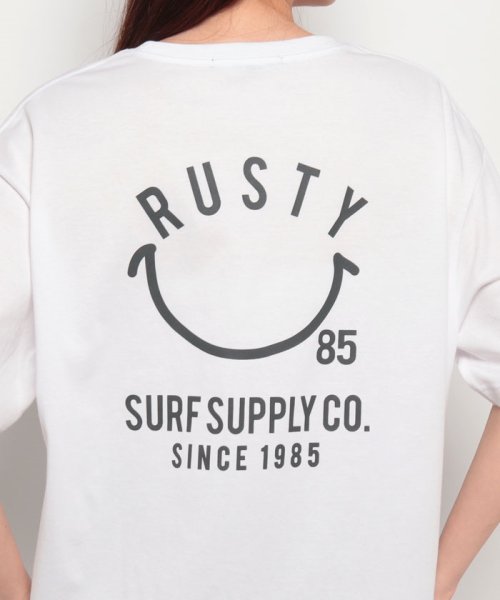 RUSTY(ラスティ（レディース）)/【RUSTY】LADYSハンソデ Tシャツ/img04
