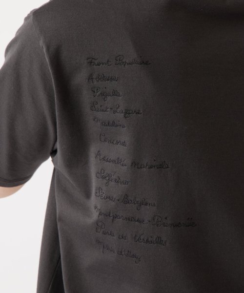 BEARDSLEY(ビアズリー)/Metro de Parisバック刺繍Tシャツ/img11