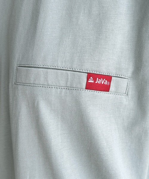 Classical Elf(クラシカルエルフ)/《JaVa ジャバコラボ》シンプルなのに格上げ。綿100％シルケット素材裾ドロストオーバーサイズTシャツ/img16