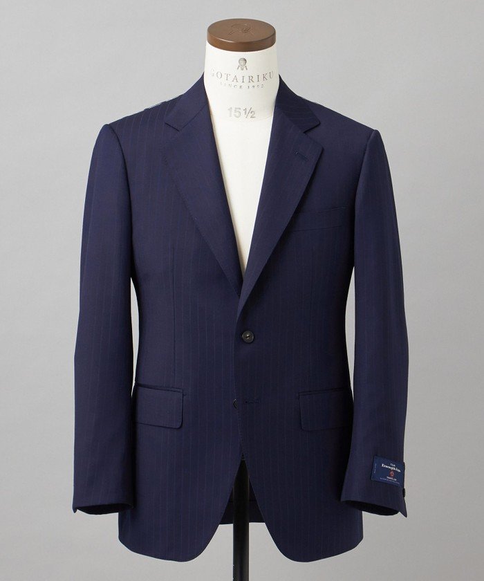 Ermenegildo Zegna】TRAVELLER スーツ（ネイビーストラ(506021448 