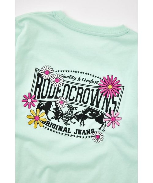 RODEO CROWNS WIDE BOWL(ロデオクラウンズワイドボウル)/キッズFlower Bloom Logo Tシャツ/img10