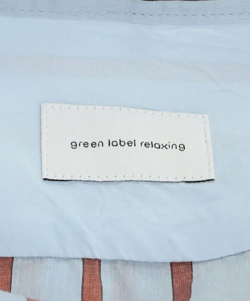 green label relaxing(グリーンレーベルリラクシング)/<SEASONAL COLLECTION>コットンシルク バンドカラー シャツ/img17