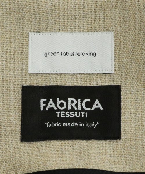 green label relaxing(グリーンレーベルリラクシング)/<SEASONAL COLLECTION>FAbRICA ファブリカ ノーカラー ジレ/img14