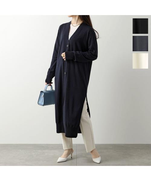 JOHN SMEDLEY カーディガン ALBIN Vネック 商品説明・肌触りの良いメリノウール製Vネック長袖カーディガン・ロング丈・サイドスリット・ポケットなし・ボタン留め※天然繊維の性質上、起毛の乱れや染色の過程において、製品の色ムラが見受けら M2200076501(17027円)