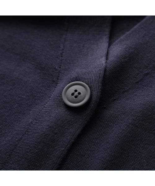 JOHN SMEDLEY カーディガン ALBIN Vネック 商品説明・肌触りの良いメリノウール製Vネック長袖カーディガン・ロング丈・サイドスリット・ポケットなし・ボタン留め※天然繊維の性質上、起毛の乱れや染色の過程において、製品の色ムラが見受けら M2200076501(17027円)