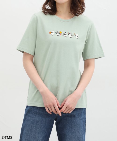 Honeys(ハニーズ)/パンダコパンダ／Ｔシャツ トップス Tシャツ カットソー 半袖 綿100％ UVカット /img33