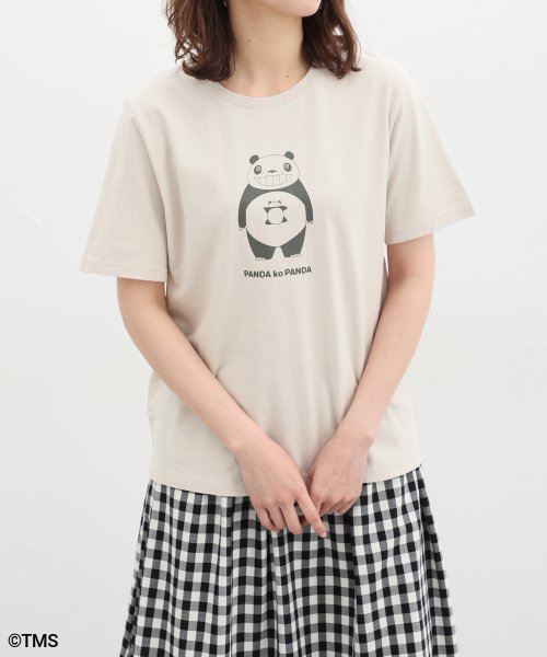 Honeys(ハニーズ)/パンダコパンダ／Ｔシャツ トップス Tシャツ カットソー 半袖 綿100％ UVカット /img39