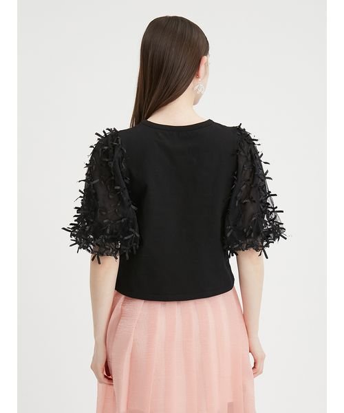 リボンマテリアルカットソー(506026359) | FURFUR(FURFUR) - MAGASEEK 