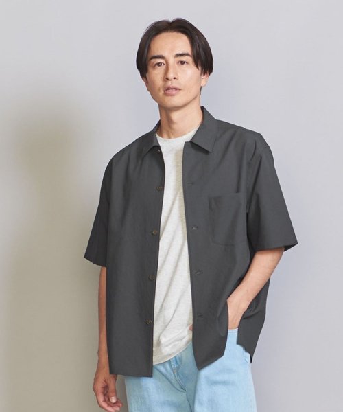 BEAUTY&YOUTH UNITED ARROWS(ビューティーアンドユース　ユナイテッドアローズ)/KOMATSU PACK キャンプカラー ショートスリーブ シャツ －セットアップ対応 撥水機能－/img13