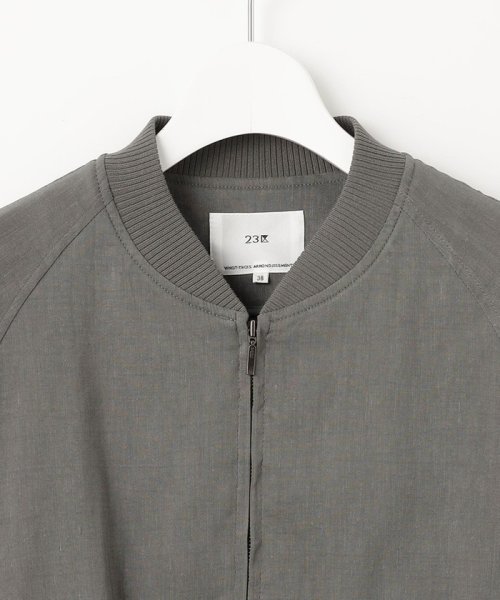 【CLASSY.6月号掲載/洗える】リネンレーヨンストレッチ ブルゾン 品番 パンツ