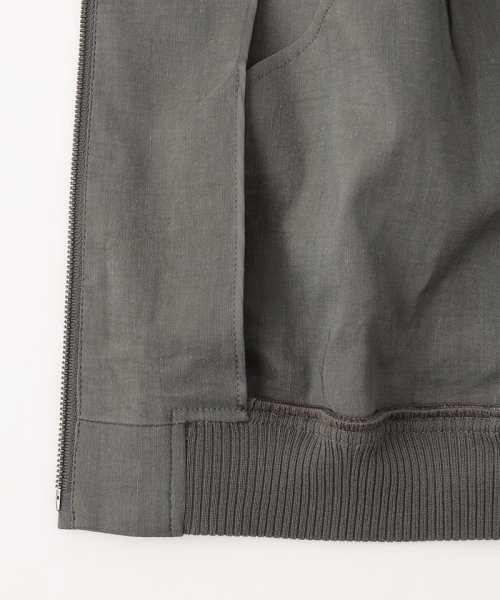 【CLASSY.6月号掲載/洗える】リネンレーヨンストレッチ ブルゾン 品番 パンツ