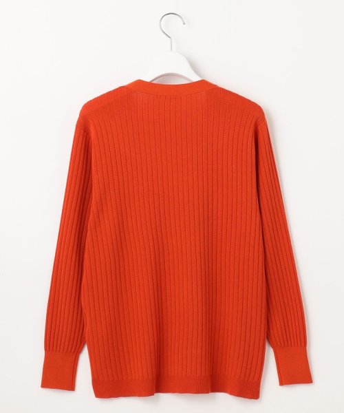 【カタログ掲載・アンサンブル対応・洗える】ハイツイストコットンアセテート カーディガン KRWRCM0454