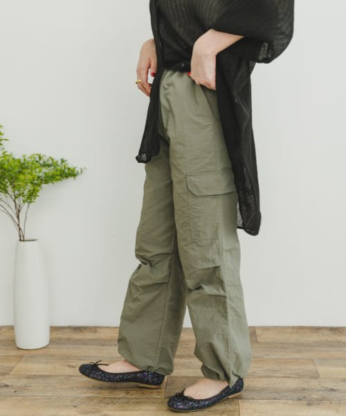 ITEMS URBANRESEARCH(アイテムズ アーバンリサーチ（レディース）)/パラシュートパンツ/img08