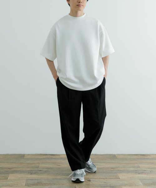 ITEMS URBANRESEARCH(アイテムズアーバンリサーチ（メンズ）)/ハイストレッチポンチショートスリーブトップス/img06