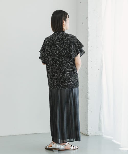 ITEMS URBANRESEARCH(アイテムズ アーバンリサーチ（レディース）)/ドットフレアブラウス/img07