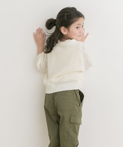 URBAN RESEARCH DOORS（Kids）(アーバンリサーチドアーズ（キッズ）)/『WEB/一部店舗限定サイズ』クロップドメッシュシャツ(KIDS)/img10