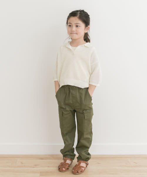 URBAN RESEARCH DOORS（Kids）(アーバンリサーチドアーズ（キッズ）)/『WEB/一部店舗限定サイズ』クロップドメッシュシャツ(KIDS)/img13