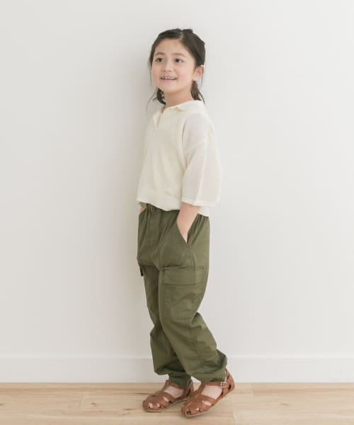 URBAN RESEARCH DOORS（Kids）(アーバンリサーチドアーズ（キッズ）)/『WEB/一部店舗限定サイズ』クロップドメッシュシャツ(KIDS)/img14