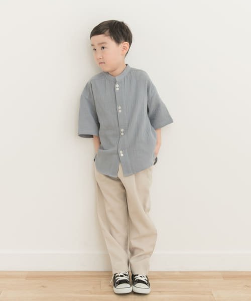 URBAN RESEARCH DOORS（Kids）(アーバンリサーチドアーズ（キッズ）)/Wガーゼバンドカラーシャツ(KIDS)/img20