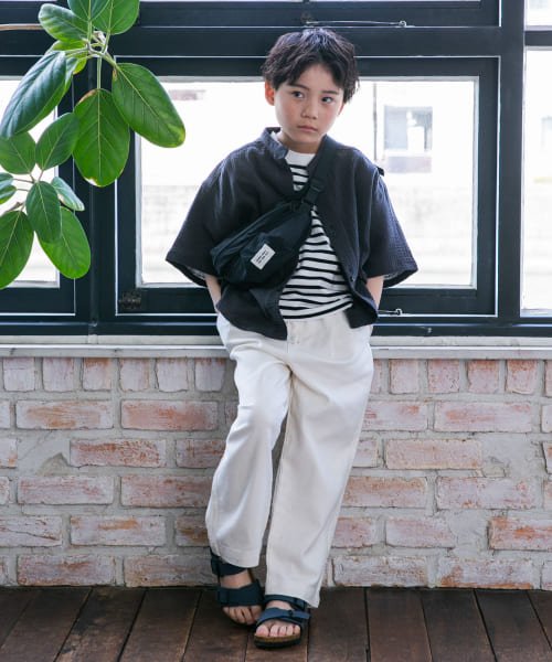 URBAN RESEARCH DOORS（Kids）(アーバンリサーチドアーズ（キッズ）)/Wガーゼバンドカラーシャツ(KIDS)/img25