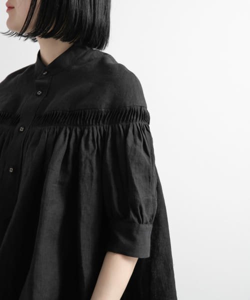 URBAN RESEARCH DOORS(アーバンリサーチドアーズ)/Scye　LinenTuckedPuff SleeveBlouse/img05