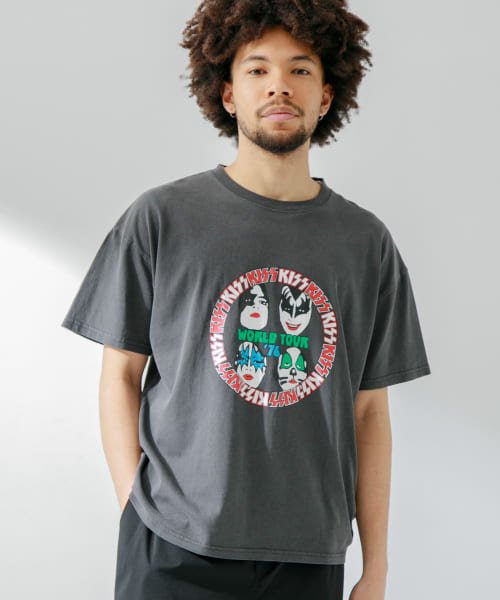 URBAN RESEARCH Sonny Label(アーバンリサーチサニーレーベル)/KISSピグメントショートスリーブT－SHIRTS/img01