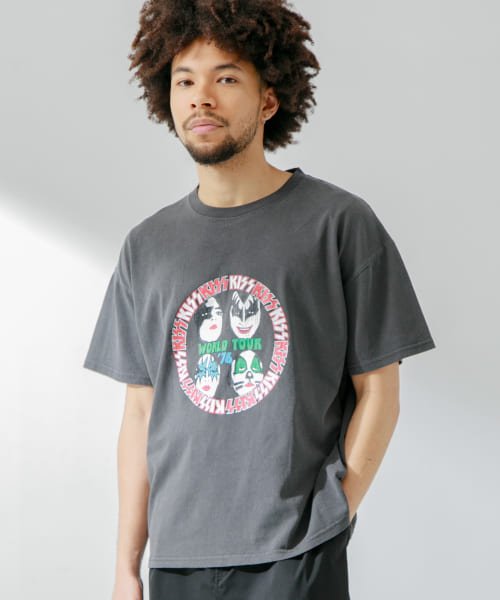 URBAN RESEARCH Sonny Label(アーバンリサーチサニーレーベル)/KISSピグメントショートスリーブT－SHIRTS/img02