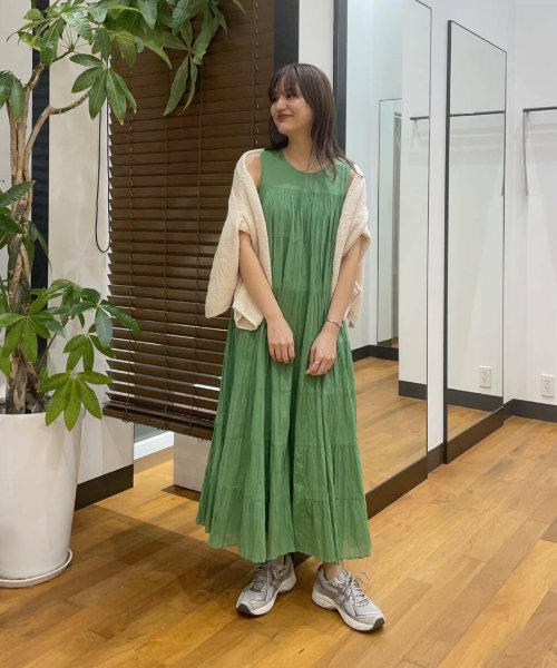 『一部WEB限定カラー』ティアードクリンクルワンピース 人気・おすすめ｜使いやすい・旅行におすすめ 品質保証 全国発送 在庫限り