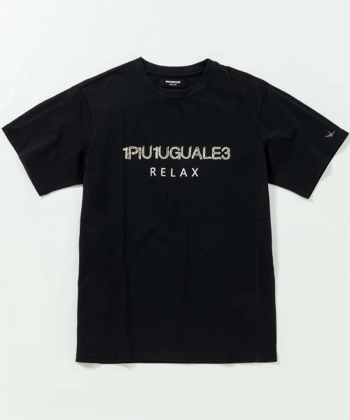 1PIU1UGUALE3 RELAX(1PIU1UGUALE3 RELAX)/1PIU1UGUALE3 RELAX(ウノピゥウノウグァーレトレ リラックス)ビーズロゴ半袖Tシャツ/img16