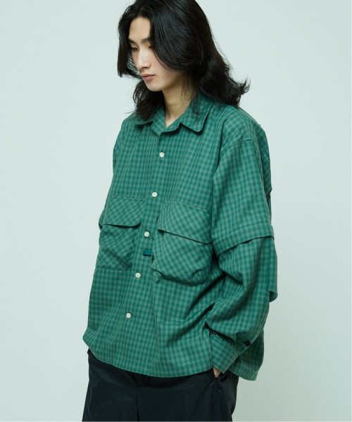 JOURNAL STANDARD(ジャーナルスタンダード)/DAIWA PIER39 TECH SPORTS OPEN COLLAR SHIRTS L/S MINI PLAIDS BE－90024/img05